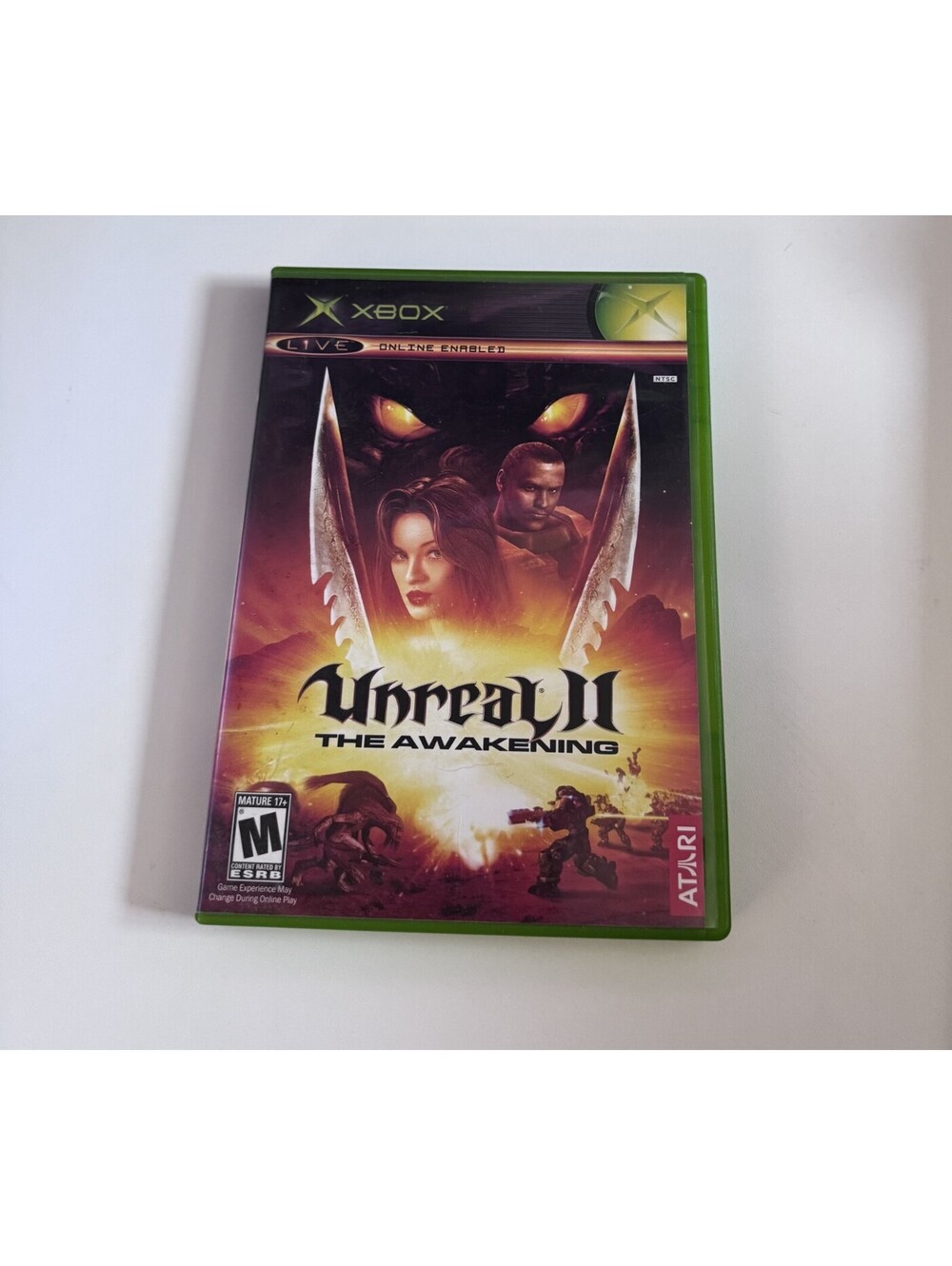 Unreal II The Awakening Original Xbox Video Game CIB Complete Tested